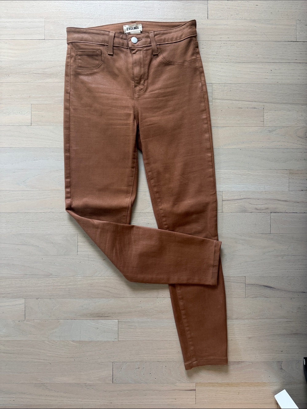 L'AGENCE Women's Rust Skinny Jeans